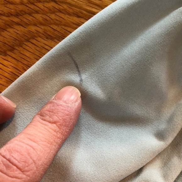 Pretty Apt. 9 Dress Top Size Small Aqua/Brown - Picture 7 of 7